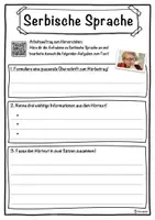 Vorschau - Unterrichtsreihen - Serbische Sprache Lückentext mit Wortspeicher Hörverstehen und Suchsel - Seite 3