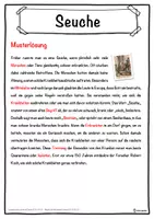 Vorschau - Unterrichtsreihen - Seuche Lückentext mit Wortspeicher Hörverstehen und Suchsel - Seite 2