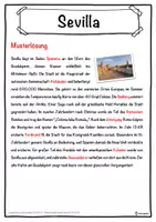 Vorschau - Unterrichtsreihen - Sevilla Lückentext mit Wortspeicher Hörverstehen und Suchsel - Seite 2