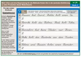 Vorschau - Arbeitsblätter - Handschrifttraining in LA - Stufe 2 - Seite 1