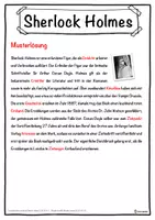 Vorschau - Unterrichtsreihen - Sherlock Holmes Lückentext mit Wortspeicher Hörverstehen und Suchsel - Seite 2