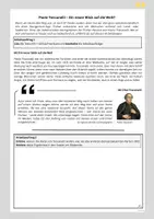 Vorschau - Arbeitsblätter - Seefahrt & Entdeckungen – Toscanellis revolutionäre Weltkarte (2fach differenziert) - Seite 1