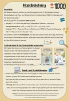 Vorschau - Arbeitsblätter - Sachaufgaben: Plus und Minus im Zahlenraum 1000 - Übungskartei (Klasse 3) - Seite 1