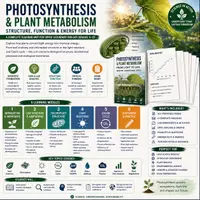 Vorschau - Unterrichtsreihen - Photosynthesis and Metabolic Pathways | Leaf Structure, Chloroplasts & Calvin Cycle | High School Biology - Deckblatt