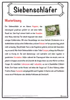 Vorschau - Unterrichtsreihen - Siebenschläfer Lückentext mit Wortspeicher Hörverstehen und Suchsel - Seite 2