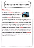 Vorschau - Unterrichtsreihen - Alternative für Deutschland Lückentext mit Wortspeicher Hörverstehen und Suchsel - Seite 2