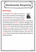 Vorschau - Unterrichtsreihen - Amerikanischer Bürgerkrieg Lückentext mit Wortspeicher Hörverstehen und Suchsel - Seite 2