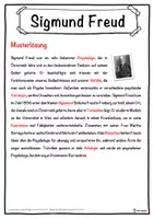 Vorschau - Unterrichtsreihen - Sigmund Freud Lückentext mit Wortspeicher Hörverstehen und Suchsel - Seite 2