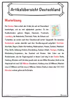 Vorschau - Unterrichtsreihen - Artikelübersicht Deutschland Lückentext mit Wortspeicher Hörverstehen und Suchsel - Seite 2