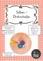 Vorschau - Fördermaterial/Inklusion - Silben-Drehscheibe - Deckblatt