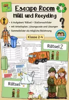 Vorschau - Arbeitsblätter - Escape Room - der Müll/ Recycling (Klasse 2-4) #schulstartbyextraklasse - Deckblatt