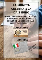 anteprima - Piani di lezione - LA MONETA DA 2 EURO educazione civica - Pagina di copertina