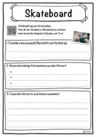 Vorschau - Unterrichtsreihen - Skateboard Lückentext mit Wortspeicher Hörverstehen und Suchsel - Seite 3