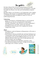 Vorschau - Spiele - Lesen Klasse 1 + 2: Sommer & Wasser | Wort-Bild-Spaziergang - Seite 1
