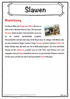 Vorschau - Unterrichtsreihen - Slawen Lückentext mit Wortspeicher Hörverstehen und Suchsel - Seite 2