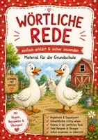 Vorschau - Stundenentwürfe - Wörtliche Rede Einführung Merksatz mit differenzierter Übung - Deckblatt