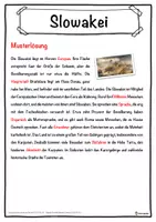 Vorschau - Unterrichtsreihen - Slowakei Lückentext mit Wortspeicher Hörverstehen und Suchsel - Seite 2