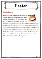Vorschau - Unterrichtsreihen - Fasten Lückentext mit Wortspeicher Hörverstehen und Suchsel - Seite 2
