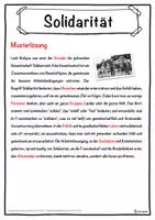Vorschau - Unterrichtsreihen - Solidarität Lückentext mit Wortspeicher Hörverstehen und Suchsel - Seite 2
