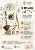 anteprima - Materiale di supporto/inclusione - IL TACCUINO DEL "NO" | Scheda di osservazione - Pagina di copertina