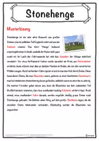 Vorschau - Unterrichtsreihen - Stonehenge Lückentext mit Wortspeicher Hörverstehen und Suchsel - Seite 2