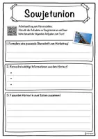 Vorschau - Unterrichtsreihen - Sowjetunion Lückentext mit Wortspeicher Hörverstehen und Suchsel - Seite 3