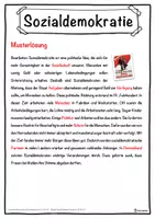 Vorschau - Unterrichtsreihen - Sozialdemokratie Lückentext mit Wortspeicher Hörverstehen und Suchsel - Seite 2