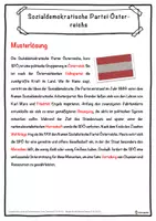 Vorschau - Unterrichtsreihen - Sozialdemokratische Partei Österreichs Lückentext mit Wortspeicher Hörverstehen und Suchsel - Seite 2