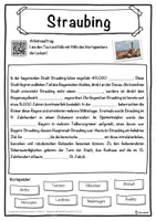 Vorschau - Unterrichtsreihen - Straubing Lückentext mit Wortspeicher Hörverstehen und Suchsel - Seite 1