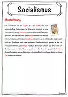 Vorschau - Unterrichtsreihen - Sozialismus Lückentext mit Wortspeicher Hörverstehen und Suchsel - Seite 2