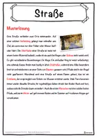 Vorschau - Unterrichtsreihen - Straße Lückentext mit Wortspeicher Hörverstehen und Suchsel - Seite 2