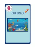 Aperçu - Jeux - Jeu des 7 Familles Monde Sous-Marin | Vocabulaire des Animaux Marins | Développement du Langage | Maternelle & Primaire - Page 1