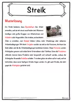 Vorschau - Unterrichtsreihen - Streik Lückentext mit Wortspeicher Hörverstehen und Suchsel - Seite 2
