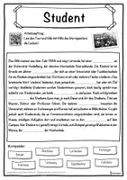 Vorschau - Unterrichtsreihen - Student Lückentext mit Wortspeicher Hörverstehen und Suchsel - Seite 1