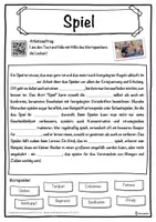 Vorschau - Unterrichtsreihen - Spiel Lückentext mit Wortspeicher Hörverstehen und Suchsel - Seite 1