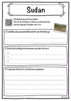 Vorschau - Unterrichtsreihen - Sudan Lückentext mit Wortspeicher Hörverstehen und Suchsel - Seite 3