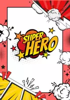 Vista previa - Decoración del aula - Etiquetas para lo alumnos súper heroes - Portada