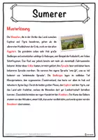 Vorschau - Unterrichtsreihen - Sumerer Lückentext mit Wortspeicher Hörverstehen und Suchsel - Seite 2