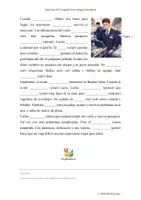 Vorschau - Arbeitsblätter - PRESENTE de indicativo - Texto: El azafato (A1.2) - Seite 2