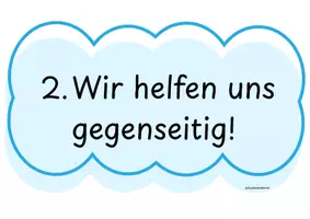 Vorschau - Merkblätter - Unsere Klassenregeln - Aushang - Seite 2