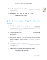 Vorschau - Arbeitsblätter - PLUSCUAMPERFECTO de indicativo - Ejercicios (B1) - Seite 1