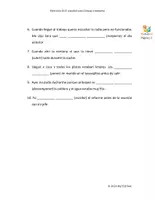 Vorschau - Arbeitsblätter - PLUSCUAMPERFECTO de indicativo - Ejercicios (B1) - Seite 2