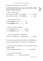 Vorschau - Arbeitsblätter - Estilo indirecto - Explicaciones + ejercicios (B2) - Seite 3
