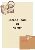 Vorschau - Arbeitsblätter - Escape Room zum Thema Nomen - Seite 1