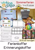 Vorschau - Arbeitsblätter - Sommer - Deckblatt