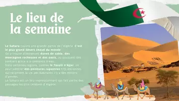 Aperçu - Préparation de séance / Séance complète - Diaporama de présentation de l'Algérie, Afrique - Page 2