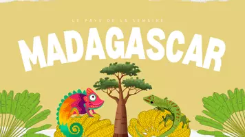 Aperçu - Préparation de séance / Séance complète - Diaporama de présentation de Madagascar, Afrique - Page de couverture