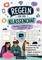 Vorschau - Stundenentwürfe - Klassenchat - Regeln - Stationen - Gruppenarbeit - Klassenvertrag - Unterrichtseinheit - Deckblatt