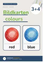Vorschau - Poster - Bildkarten COLOURS | Englisch Grundschule | mit & ohne Brick Words - Seite 1