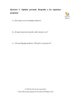 Vorschau - Arbeitsblätter - PRESENTE de indicativo - Texto: Lenguaje inclusivo (A1) - Seite 3